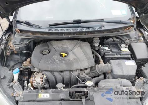 2012 Hyundai Elantra Gls (Ulsan Plant) from USA, damaged, VIN KMHDH4AE9CU308367